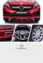 Акумулаторен КОЛА Mercedes GLA45 Licensed 12V батерия,MP3, с меки гуми с Кожена седалка Металик боя, снимка 7