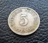 Стара монета 5 пфенига 1911 г.буква  F - Германия- топ цена !, снимка 8