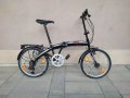 Продавам колела внос от Германия двойно сгъваем велосипед  BLACK PRO BIKE 20 цола