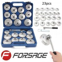 Ключове за маслен филтър Forsage , универсални 1/2", 23 части к-т, снимка 1 - Ключове - 33959170