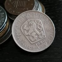 Монета - Чехословакия - 5 крони | 1980г., снимка 2 - Нумизматика и бонистика - 34169579