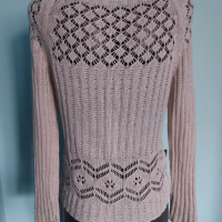 Бял копринен пуловер "Kismet" / унисайз / хипоалергичен , снимка 7 - Блузи с дълъг ръкав и пуловери - 36052639
