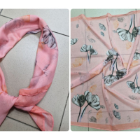Дамски шал изработен от памук, снимка 10 - Шалове - 44797432