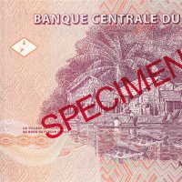 ❤️ ⭐ Конго ДР 2007 50 франка образец Specimen UNC нова ⭐ ❤️, снимка 3 - Нумизматика и бонистика - 41716927