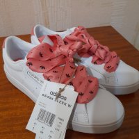 Дамски Кожени Маратонки-ADIDAS, снимка 3 - Маратонки - 41101024