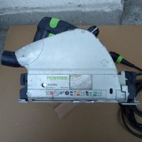 циркуляр потъващ Фесто FESTOOL TS 55 EBQ - отличен и дискове, снимка 3 - Други инструменти - 41558657