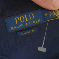 POLO Ralph Lauren Cotton Classic Fit  Mens Size M ОРИГИНАЛ! Мъжка Риза!, снимка 17 - Ризи - 44513967