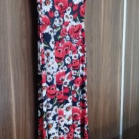 Дълга дамска рокля(флорална), снимка 4 - Рокли - 41777246