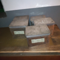  старинни Метални и дървени кутии , снимка 4 - Други стоки за дома - 36218944