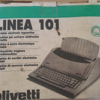 Нова пишеща машина Olivetti Linea 101, снимка 1 - Друга електроника - 41841143
