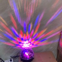 LED диско топка mp3 usb bluetooth проектор, снимка 10 - Лед осветление - 40382726