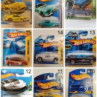 Метални колички Hot Wheels Хот Уиилс в мащаб 1:64 От различни години, снимка 13 - Колекции - 29076230