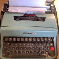 пишеща машина olivetti lettera 32, снимка 3 - Антикварни и старинни предмети - 44493042