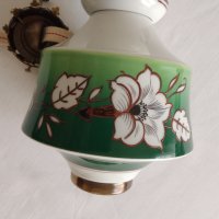  Стара  Газена  порцеланова лампа маркирана  GDR, снимка 9 - Други ценни предмети - 41143906