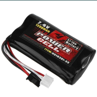 HS 7.4V 1200mAh 25C 2S литиево-йонна батерия, снимка 2 - Друга електроника - 44837353