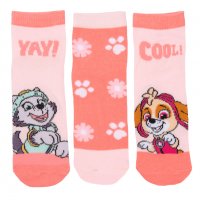 Комплект от 3 чифта чорапи за момиче Пес Патрул, снимка 1 - Чорапи - 39374501