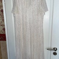 😮 wow zara  нова разкошна елегантна ежедневна бяла плисирана  плисе рокля Zara солей , снимка 11 - Рокли - 42561072