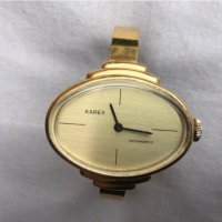 стар ръчен часовник - гривна"KAREX" - за дами, снимка 6 - Антикварни и старинни предмети - 39965151