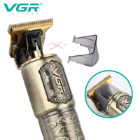 Безжична машинка за подстригване тример vgr073 за глава, брада, тяло., снимка 3 - Машинки за подстригване - 44685037
