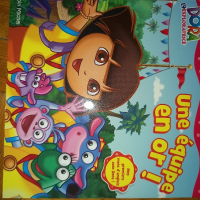 Детски книги Дора на френски език , снимка 12 - Чуждоезиково обучение, речници - 36325704