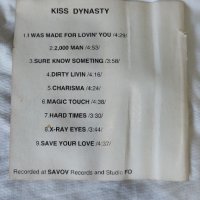 Kiss – Dynasty, снимка 3 - Аудио касети - 42270754