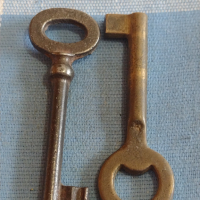 Два стари ключа от соца за КОЛЕКЦИЯ ДЕКОРАЦИЯ АРТ ИНСТАЛАЦИЯ 41003, снимка 2 - Други ценни предмети - 44791383