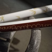 Нова уникална бамбукова рамка, снимка 5 - Части за велосипеди - 36018797