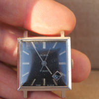 СССР часовник ''Слава'' 21 камъка, снимка 7 - Мъжки - 44515239