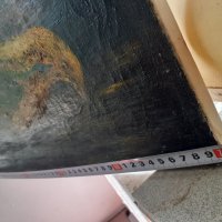 Стара картина масло на платно на Portaluppi, снимка 5 - Антикварни и старинни предмети - 40549989