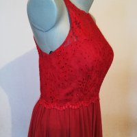 Червена бална рокля на MASCARA, р-р М, нова, с етикет, снимка 12 - Рокли - 35741564