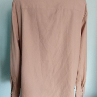 Копринена риза с дълбоко деколте "H&M"® / голям размер , снимка 4 - Ризи - 36224359