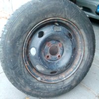 Два броя гуми с джанти 14 цола от Рено 19, снимка 2 - Гуми и джанти - 42517925