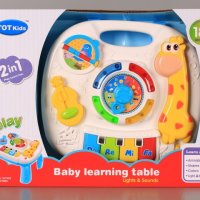Занимателна бебешка масичка, снимка 7 - Образователни игри - 36084038