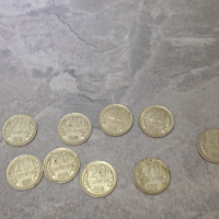 9 броя монети от 20 стотинки , снимка 2 - Колекции - 44823035