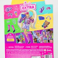 Кукла Barbie EXSTRA - с руси опашки / Mattel, снимка 8 - Кукли - 35903984