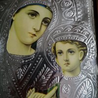 Стара Руска Икона Царска Русия, снимка 2 - Антикварни и старинни предмети - 40275338