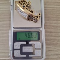 Дамски златен часовник 14 к, снимка 2 - Дамски - 42720614