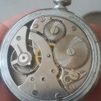 Джобен часовник UMF RUHLA Saturn. Germany. Vintage watch. Механичен механизъм. Рухла Сатурн. , снимка 4 - Джобни - 42090129