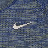 Nike DRI-FIT Seamless оригинална блуза M Найк спорт фитнес фланелка, снимка 4 - Спортни дрехи, екипи - 42590976