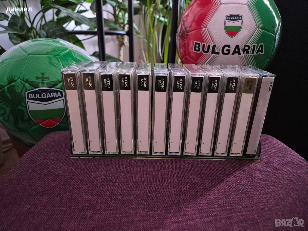 10 качествени японски аудио касети TDK SA90 "gold" – TYPE II – хромна лента - като нови + подарък, снимка 1