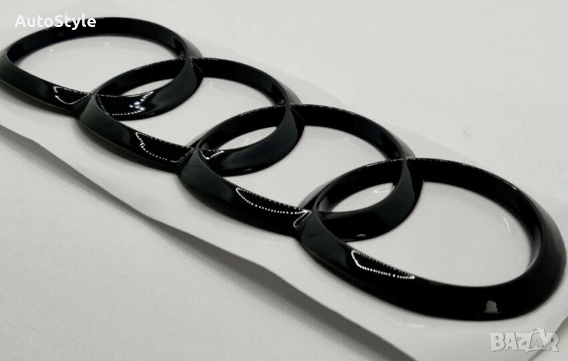 Черна емблема за багажник за Audi A5 (S5,RS5) A7 (S7,RS7), снимка 1