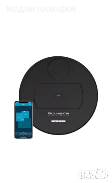 Прахосмукачка робот Rowenta X-PLORER RR7635WH, Автономия 120 мин, 0.4 л, 3 сензора за падане, снимка 1