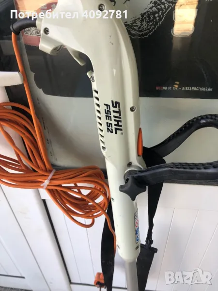 Тример,Електрическa коса STIHL FSE 52, снимка 1