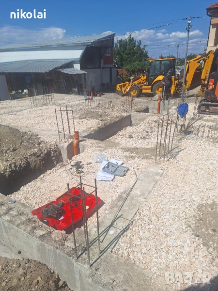 Услуги с багери чук за разбиване на бетони, снимка 1