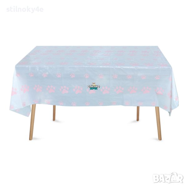 Парти покривка за рожден ден на домашен любимец Аксесоари за рожден ден на куче/коте, снимка 1