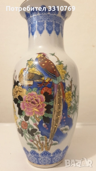 Прекрасна китайска порцеланова ваза. , снимка 1