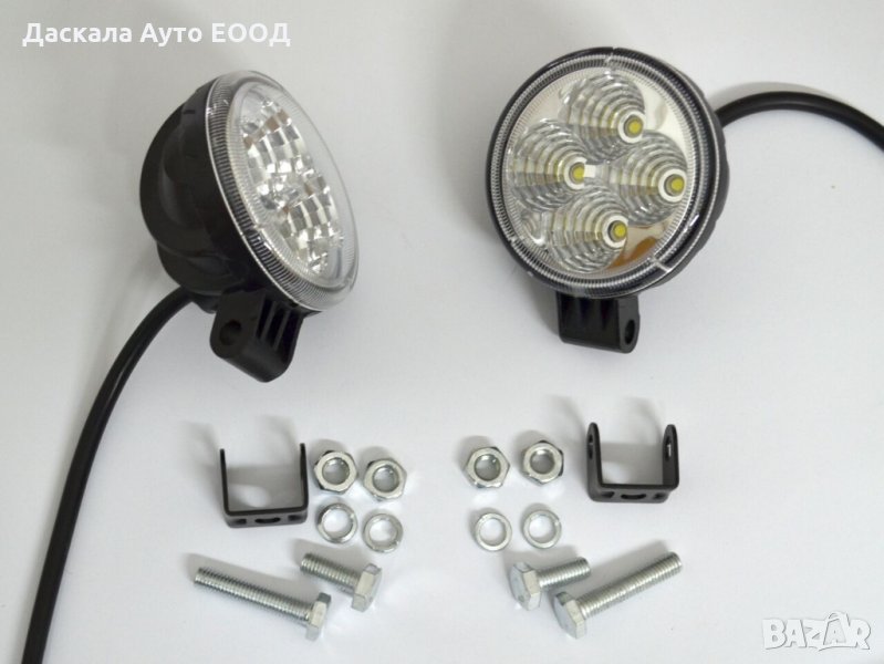 1 бр. ЛЕД бар LED bar халогени прожектори с 4 диода 12W , 10-30V, снимка 1