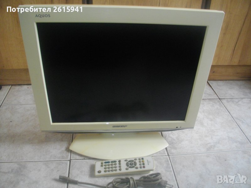 Японски Шарп-LCD Телевизор-За Части/За Ремонт-20 Инча-SHARP AQUOS LC20S5E-С Оригинално Дистанционно, снимка 1