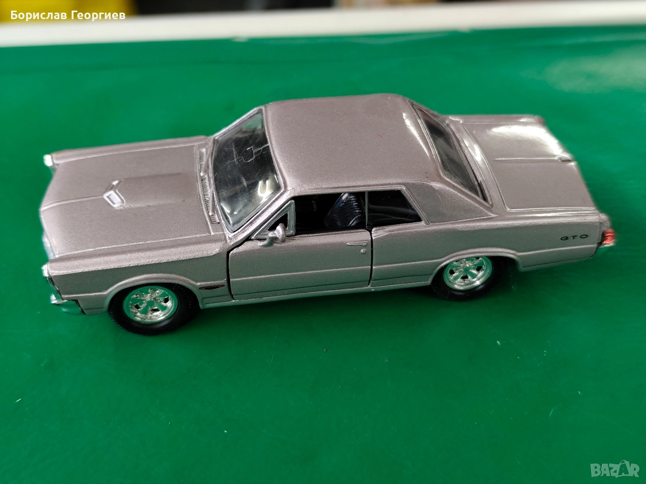 Количка welly pontiac 1965 gto, снимка 1