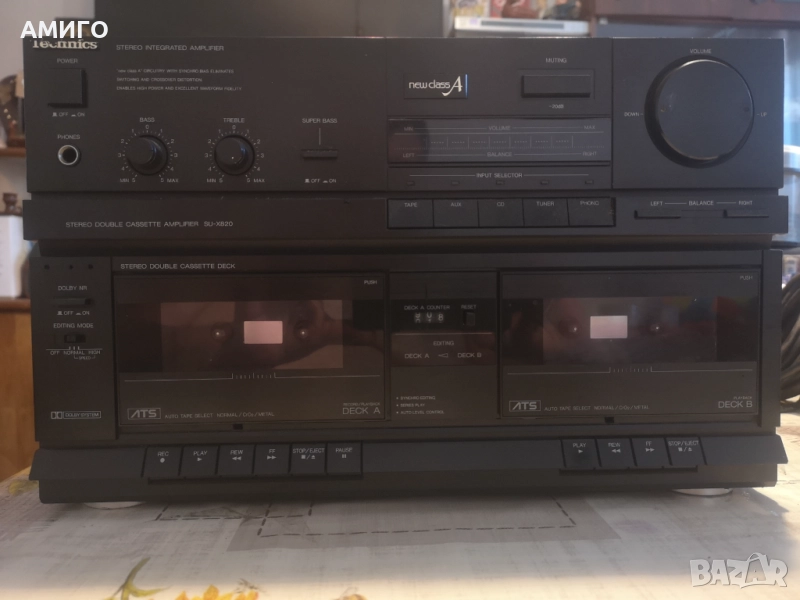 Продавам аудио система Technics SU-X 820, снимка 1